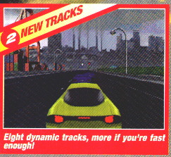 the Transtropopolis track, driving the Mazda RX7